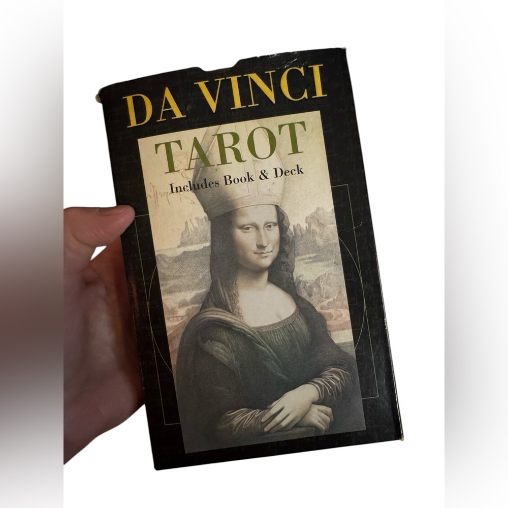 Da Vinci Tarot Deck and Book Set OOP HTF Deck & Cards